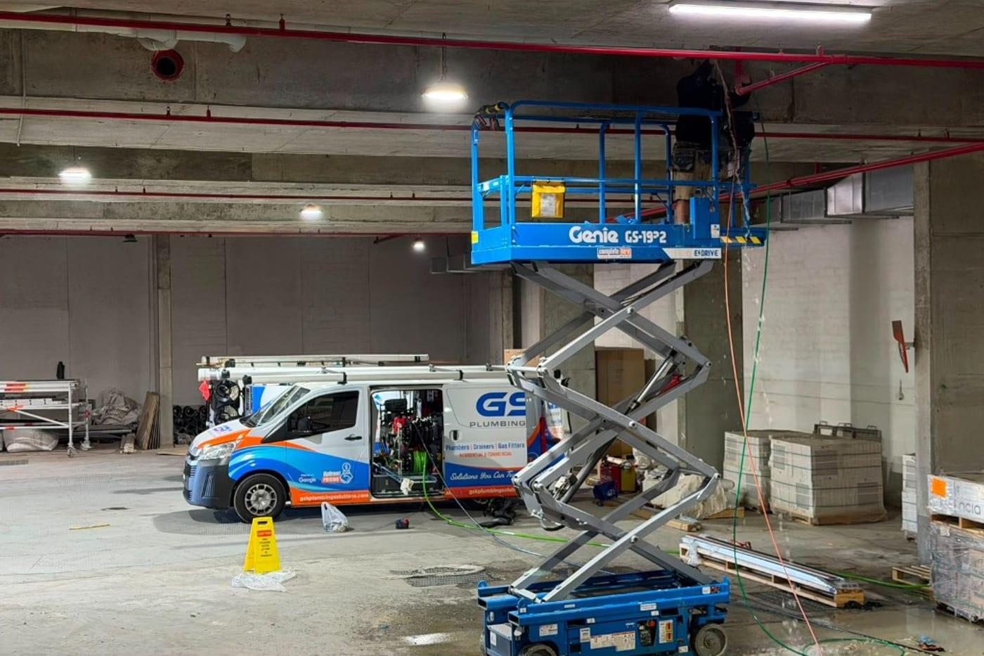 GSK Plumbing Solutions commercial plumbing project in Sydney